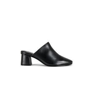 Seychelles 'Muse' Black Leather Mule Size 6.5